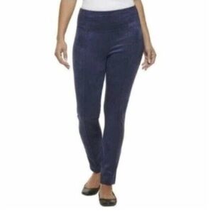 Andrew Marc faux suede slim pants size small